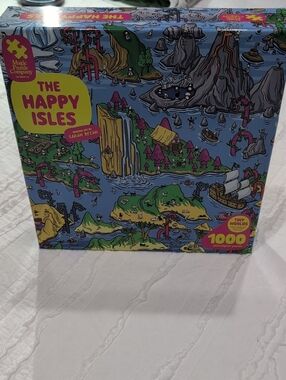 Magic Puzzle Company 'The Happy Isles' 1000-Piece Jigsaw Puzzle
